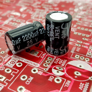 خازن الکترولیت 2200uF-25V