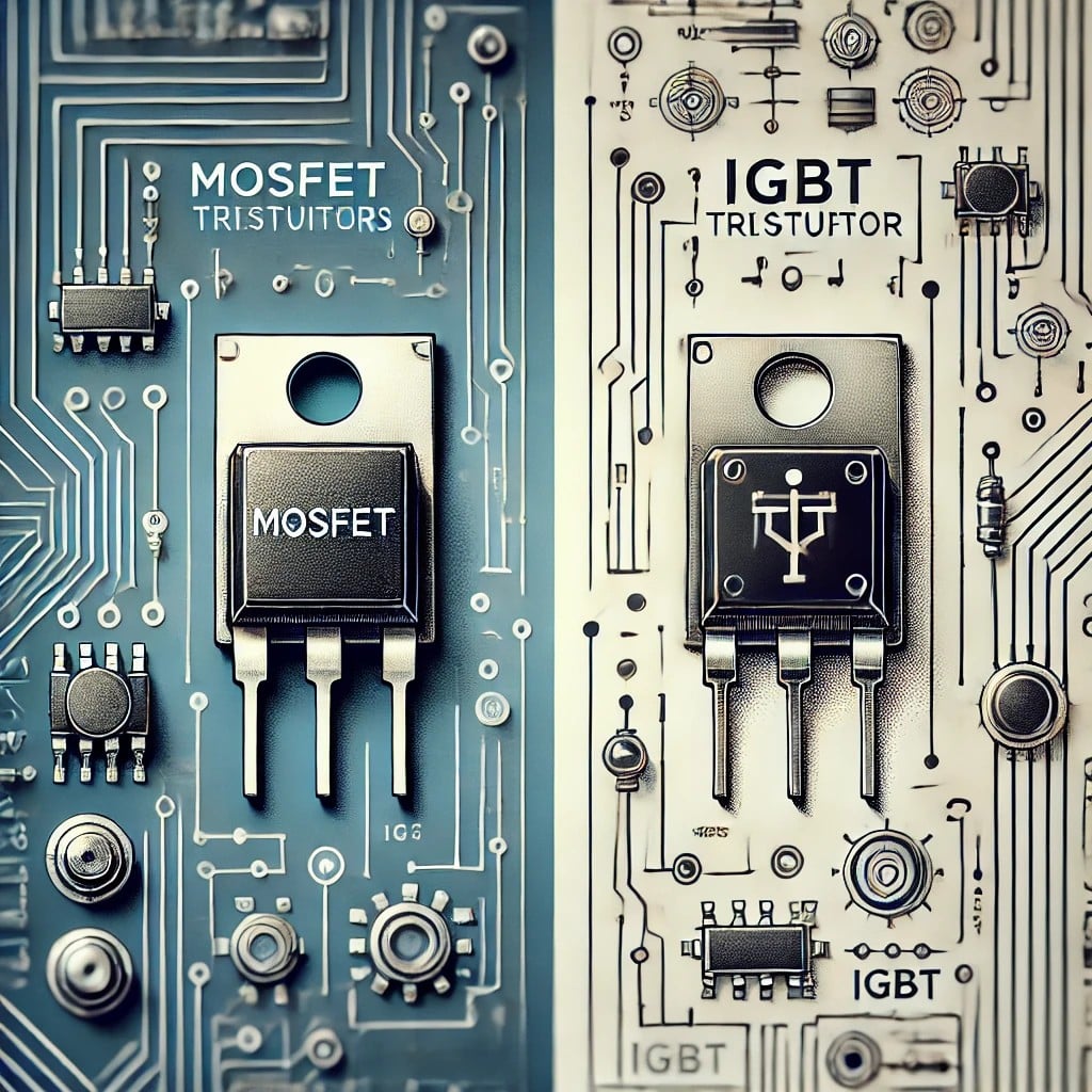 تفاوت‌های MOSFET و IGBT چیست و کدام ترانزیستور بهتر است