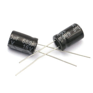 خازن الکترولیت 680uF-16V